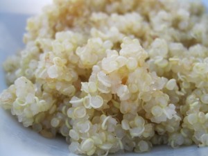 white quinoa