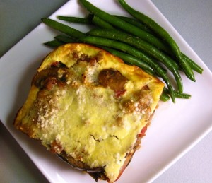 lentil mushroom moussaka