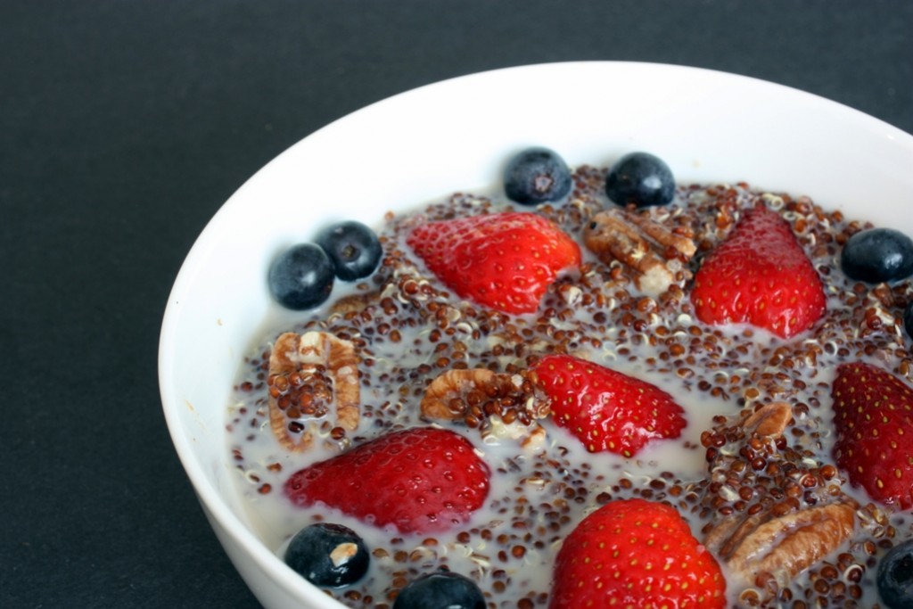 Quinoa & Agave Nectar Currant Pudding | Nettie Cronish